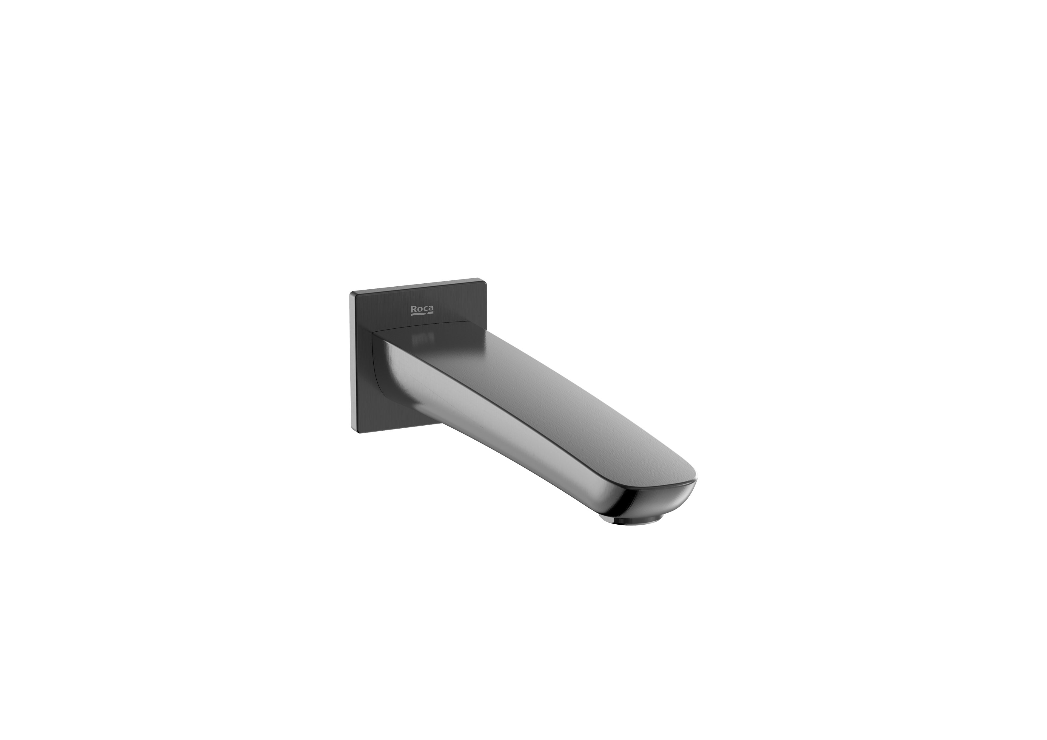 Roca - Wall pipe for bathtub Black titanium brushed A5A0703NM0