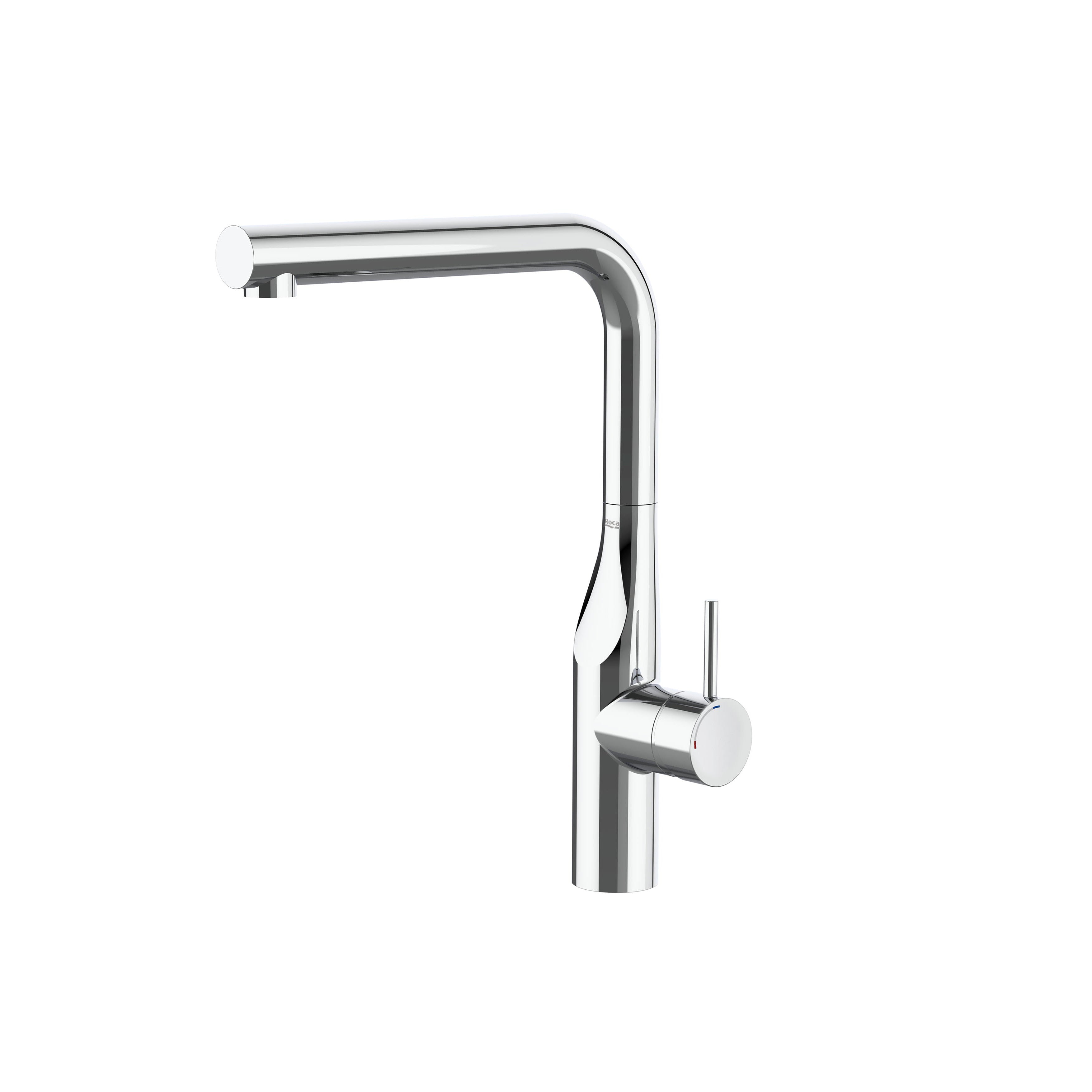 Roca - Mixer monomando for kitchen with rotating pipe Glera A5A834DC00