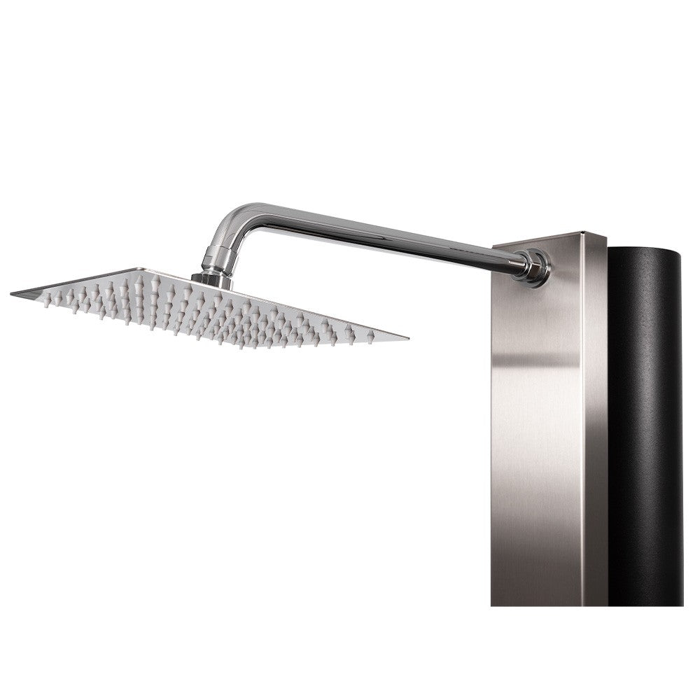 CRM - Ducha solar Square Inox monomando