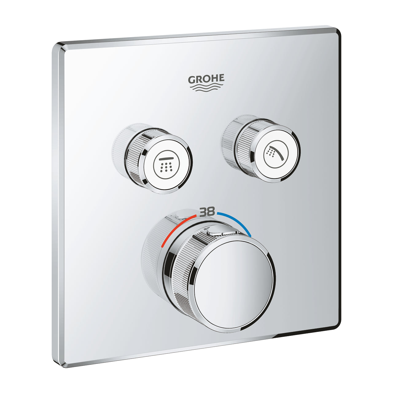 Grohe - Termostato Grohtherm SmartControl incorporato con 2 tasti