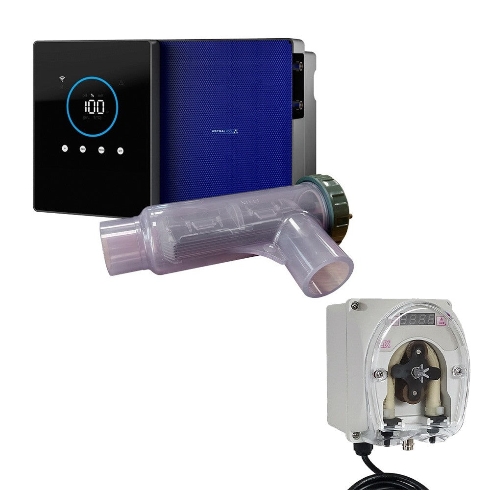 Astralpool - Clear Connect Salz Chlorinator + CTX Peristaltikpumpe