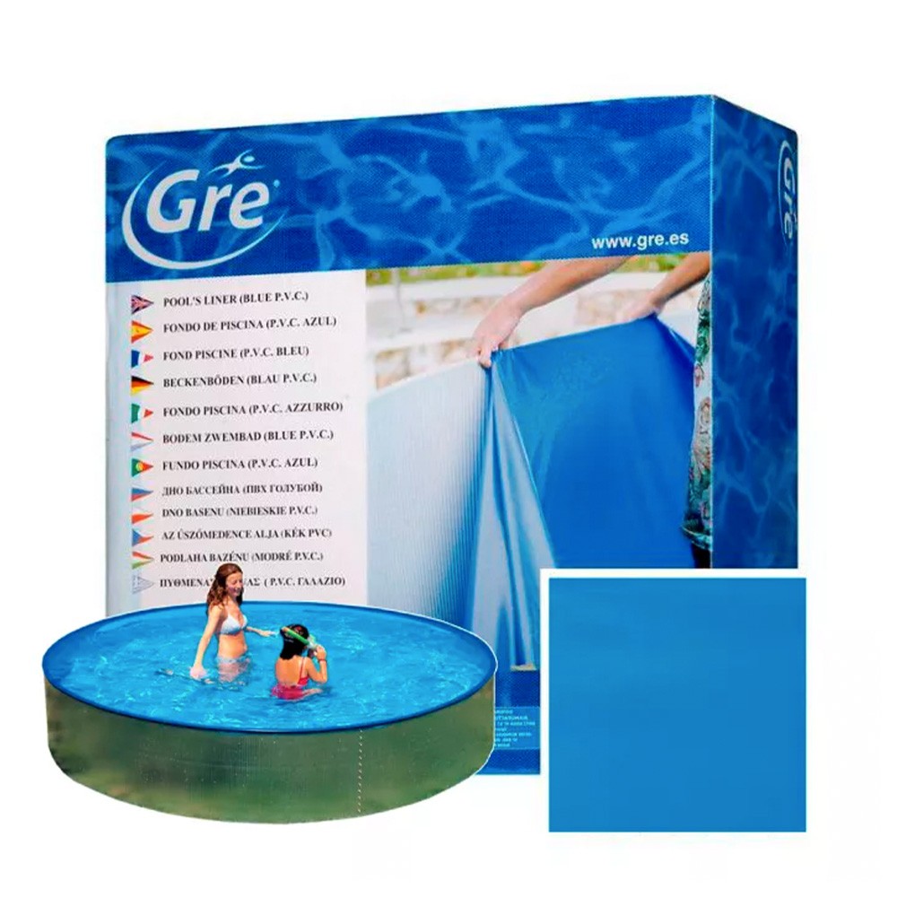 GRE - doublure pour piscine ronde Ø 300 x 65 cm