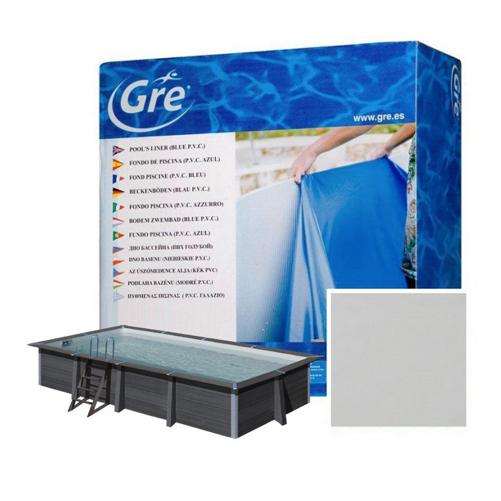 GRE - Ligne pour piscine composite rectangulaire