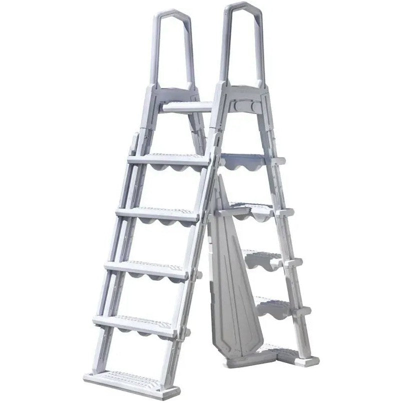 Gre - Hochpool-Premium-Treppe mit 120-132 cm L4PL-Plattform