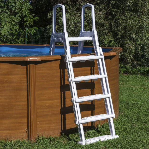 GRE - HDPE -Treppe für hohe Pools von 120 und 132 cm