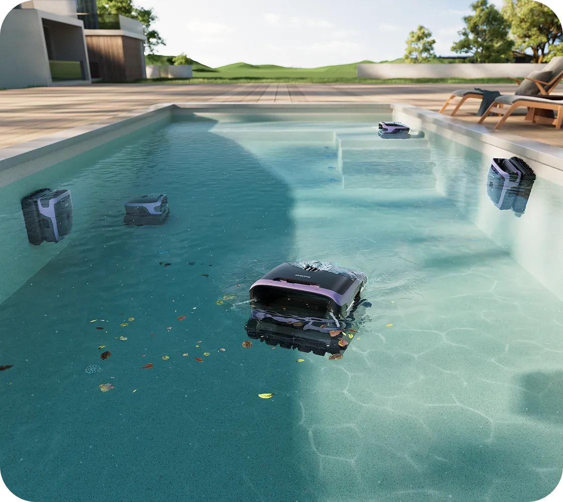 Cobertura integral para piscinas
