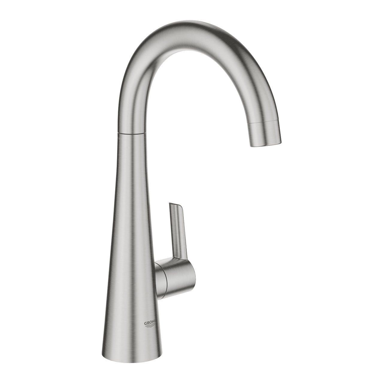 Grohe - Grifo de fregadero Zedra con función de filtrado supersteel