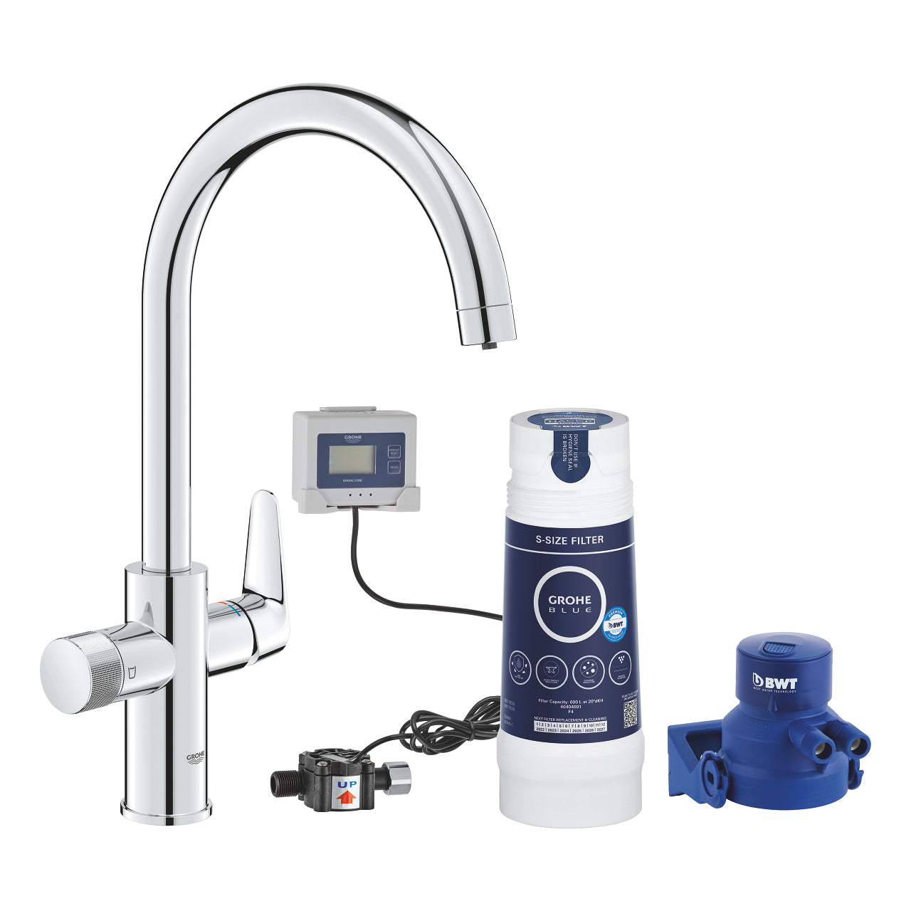 Grohe - Scagaire Kit Tosaithe Baucurve Gorm Pure