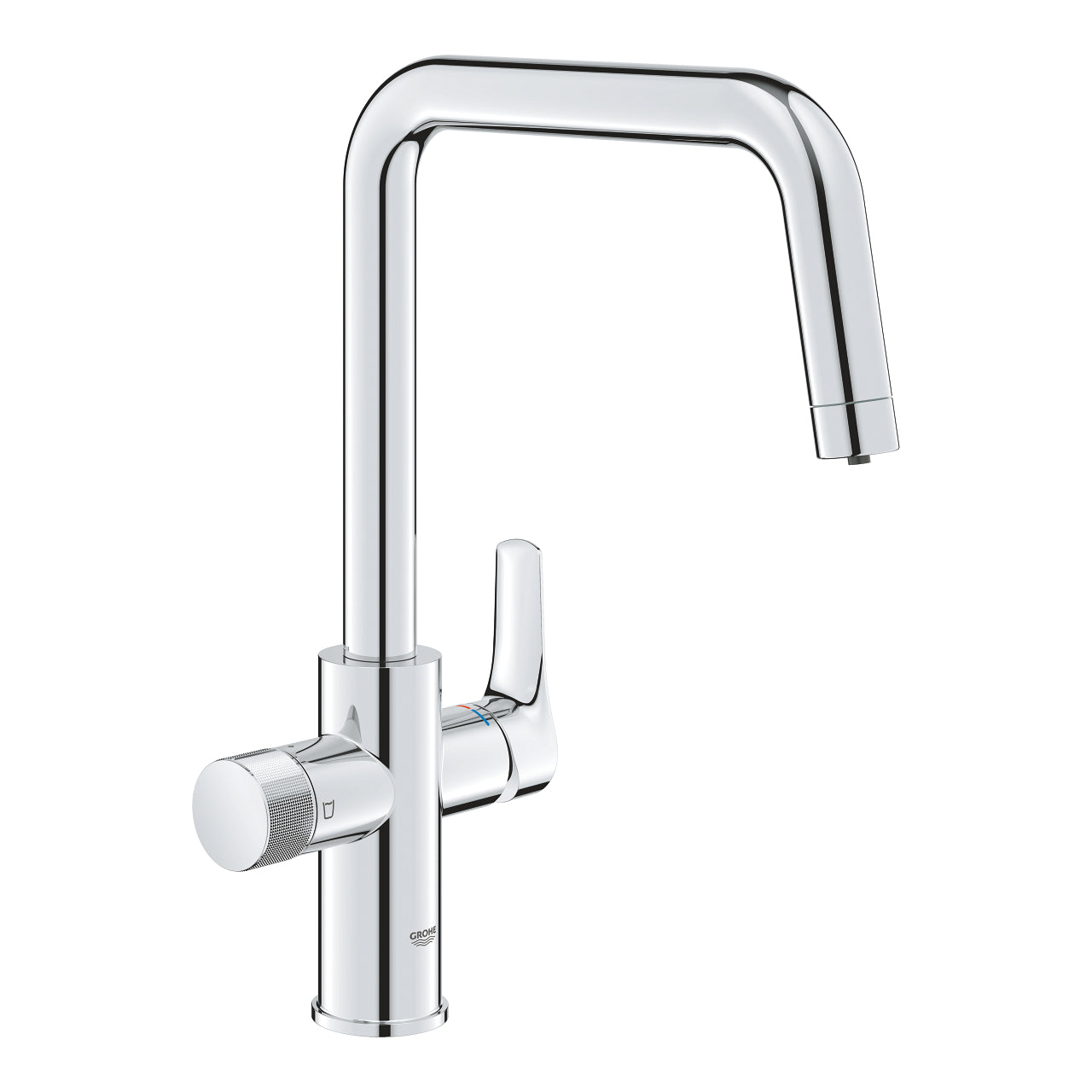 Grohe - Grifo de fregadero Blue Pure Start con función de filtro cromo