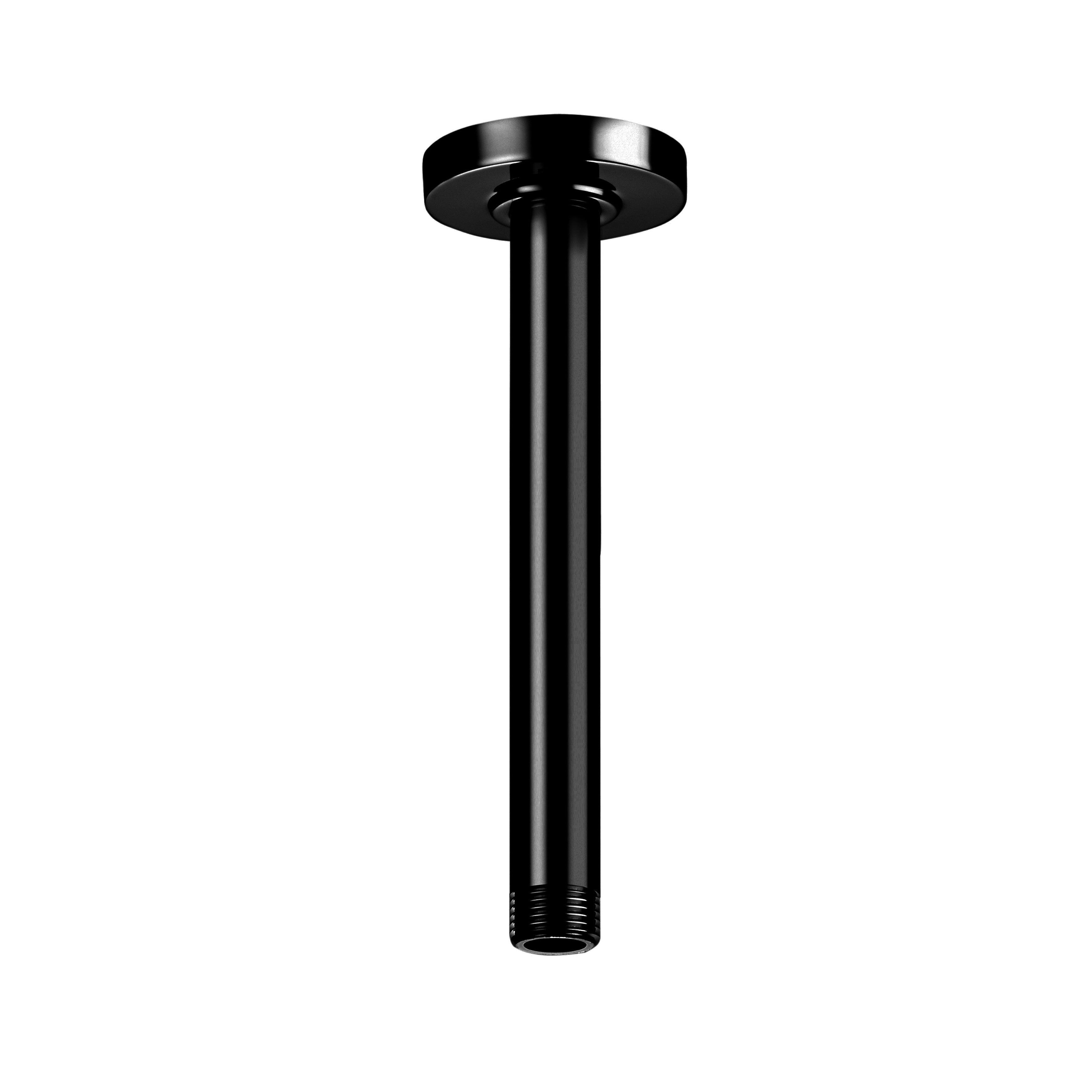 Roca - Black 200 mm spray roof arm