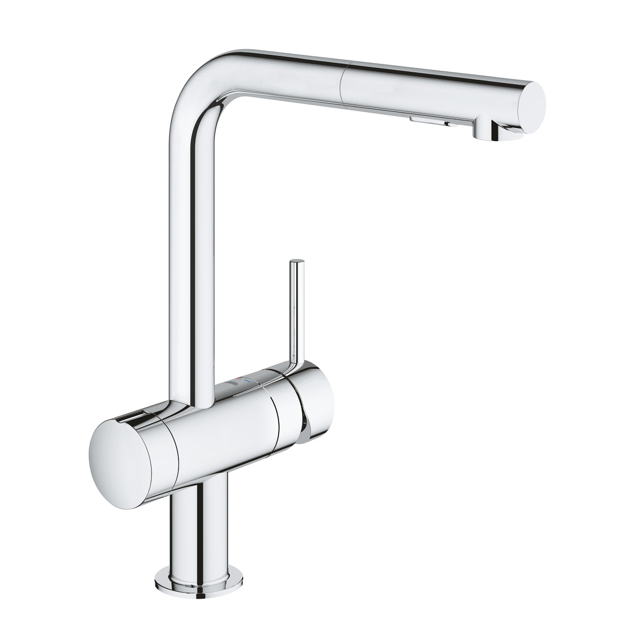 Grohe - Grifo de fregadero Minta con ducha extraíble cromo