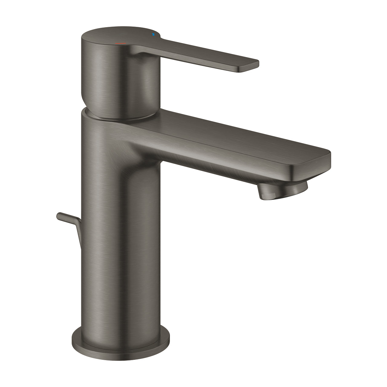 Grohe - Grifo de lavabo Lineare con desagüe Hard Graphite cepillado