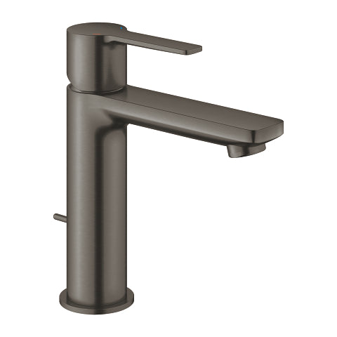 Grohe - Grifo de lavabo Lineare con desagüe Hard Graphite cepillado