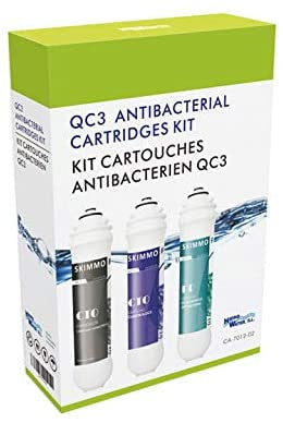 Hidrowater - Kit de cartouche Antibacteries QC3