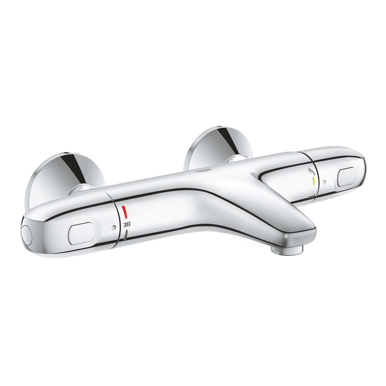 Grohe - Grohtherm 1000 seomra folctha agus teirmeastat cithfholctha 1/2 ″