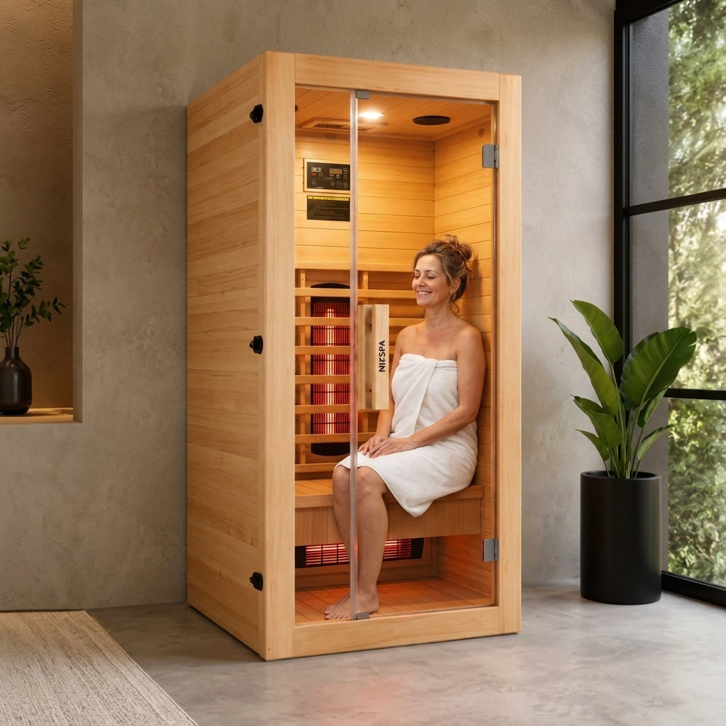 Sauna de infrarrojos para casa individual