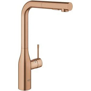 Grohe - Grifo monomando de fregadero Essence Warm Sunset cepillado