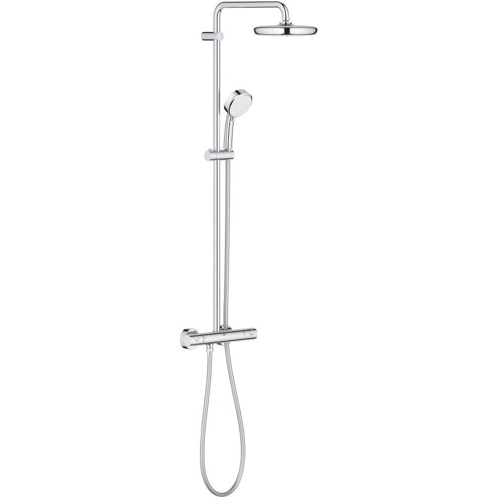 Grohe - Conjunto de ducha Tempesta Cosmopolitan con termostato 21 cm cromo