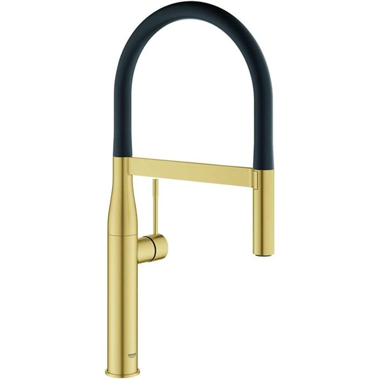 Grohe - Grifo de fregadero Essence con brazo flexible Cool Sunrise cepillado