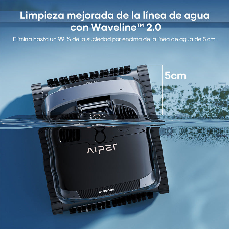 Aiper Scuba X1  Robot pulitore per piscina a batteria senza fili