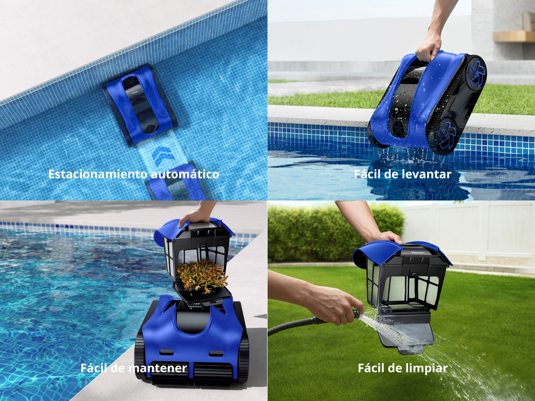 iGarden K60 Robot Piscina Senza Fili