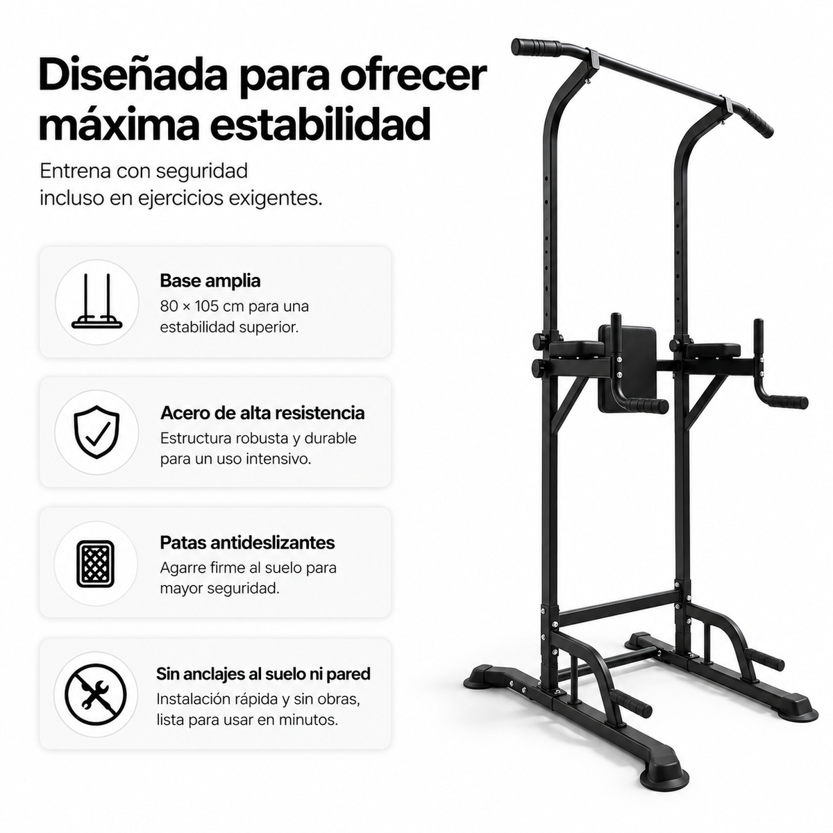Torre multifunzione per trazioni con stazione VKR 150-230 cm