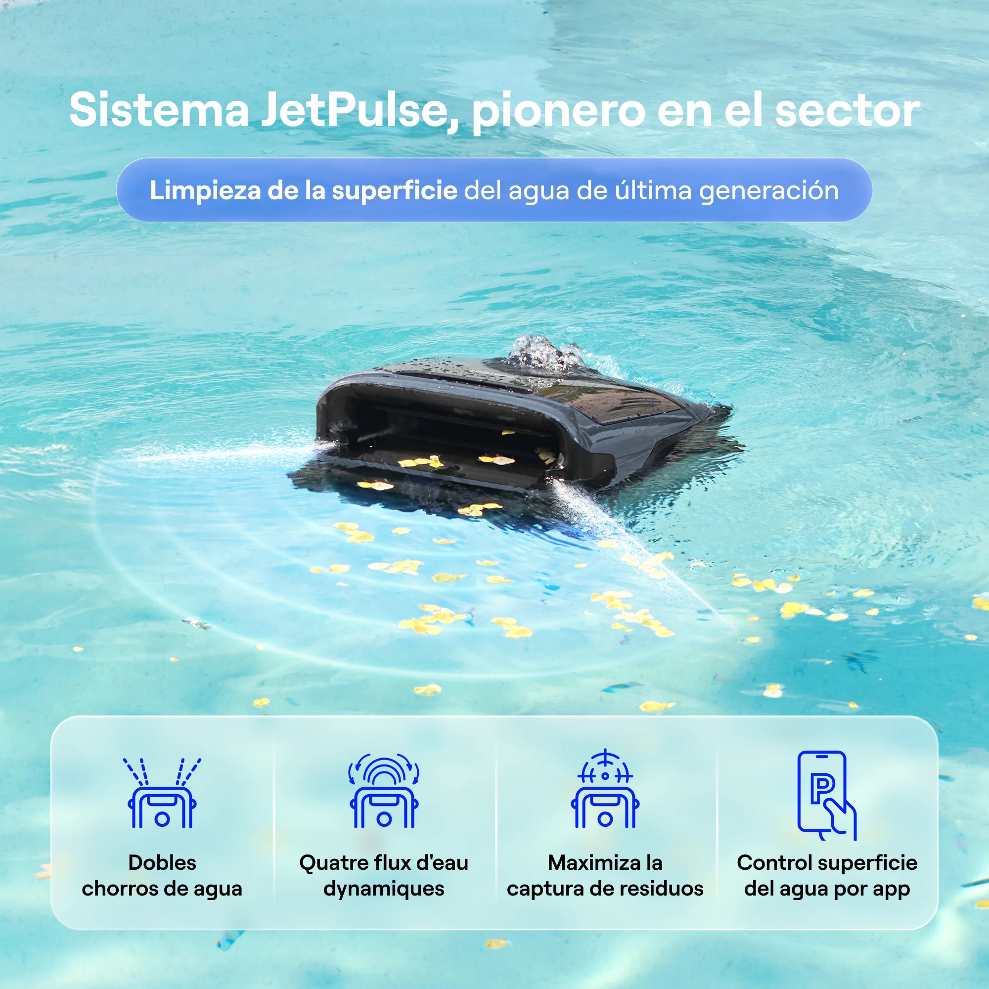 Beatbot Sora P7 Robot limpiafondos sin cable para piscina