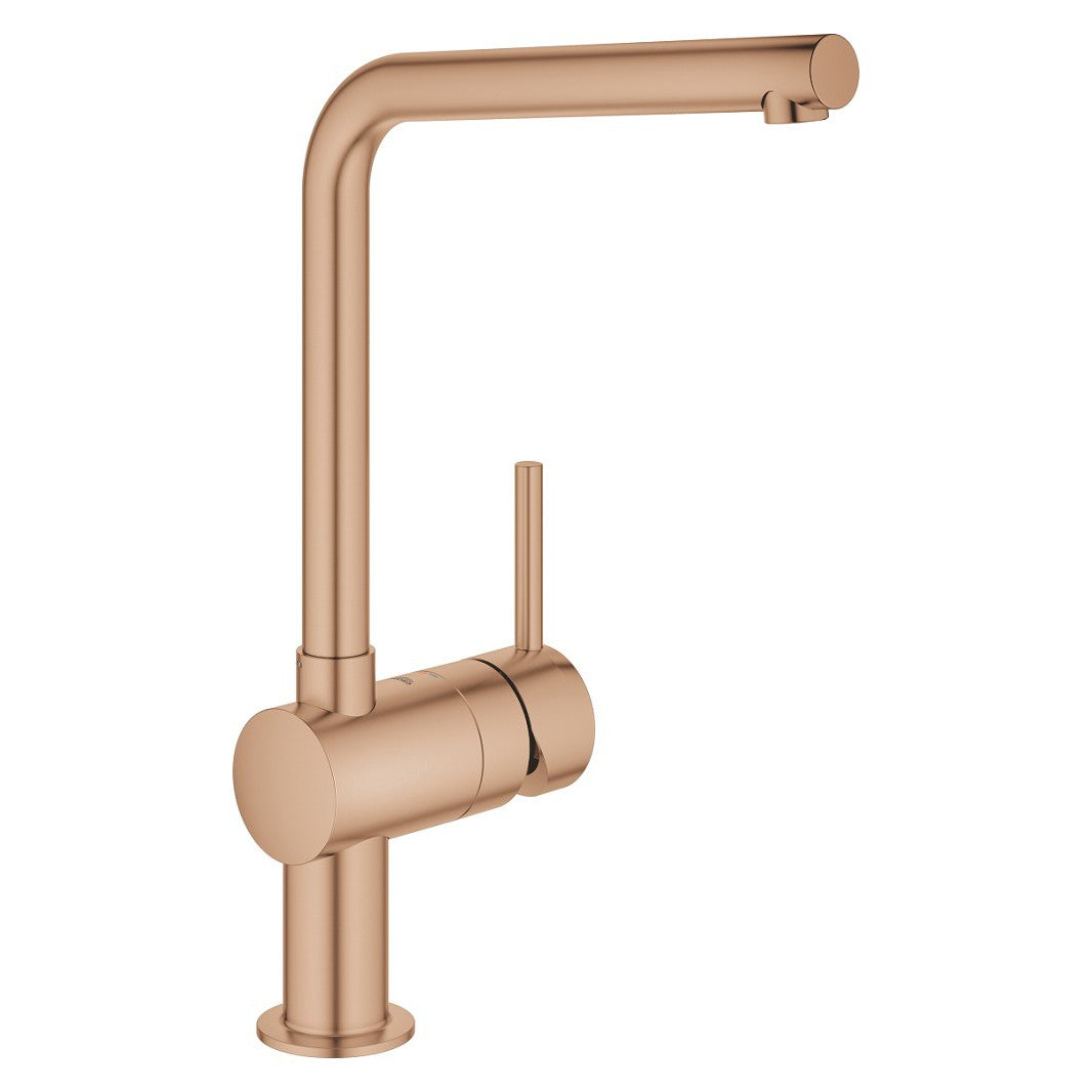 Grohe - Grifo de fregadero Minta Warm Sunset cepillado