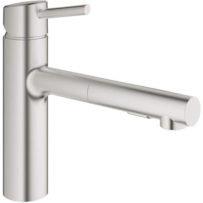 Grohe - Grifo monomando de fregadero Concetto supersteel