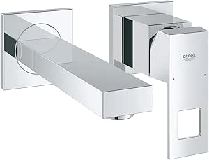 Grohe - Grifo de lavabo Eurocube 2 orificios cromo