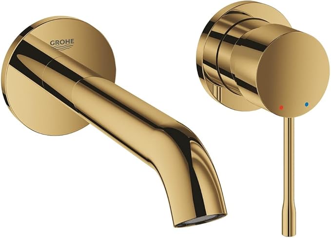 Grohe - Grifo de lavabo de 2 orificios Essence M Cool Sunrise