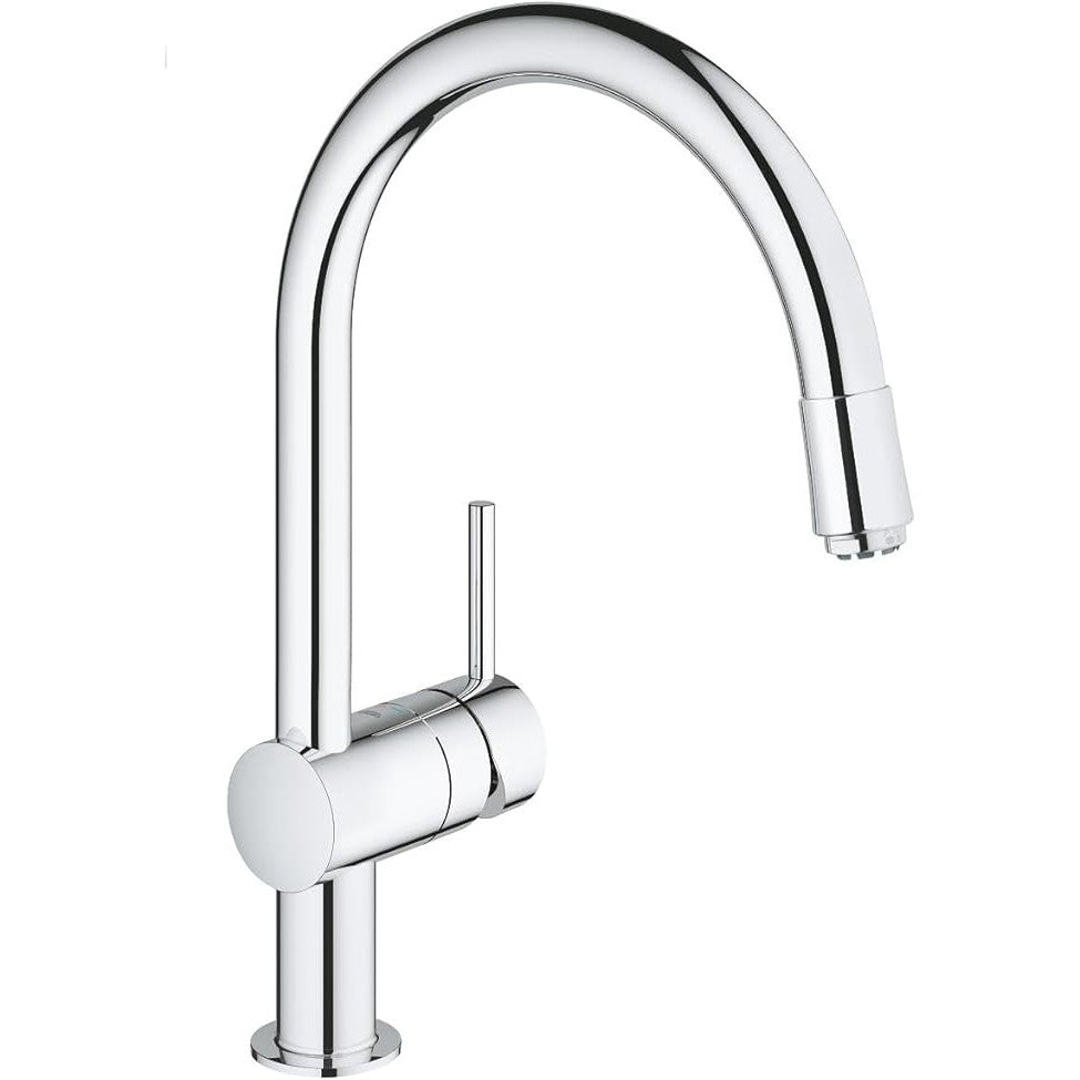 Grohe - Grifo de fregadero Minta con extremo extraíble cromo