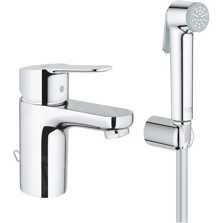 Grohe  - Grifo de lavabo con ducha de bidé BauEdge cromo