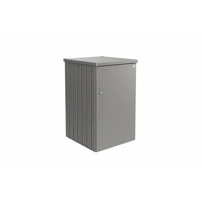Biohort – Alex conteneur double modulaire pour poubelles avec roulettes en couleur Gris quartz métallique