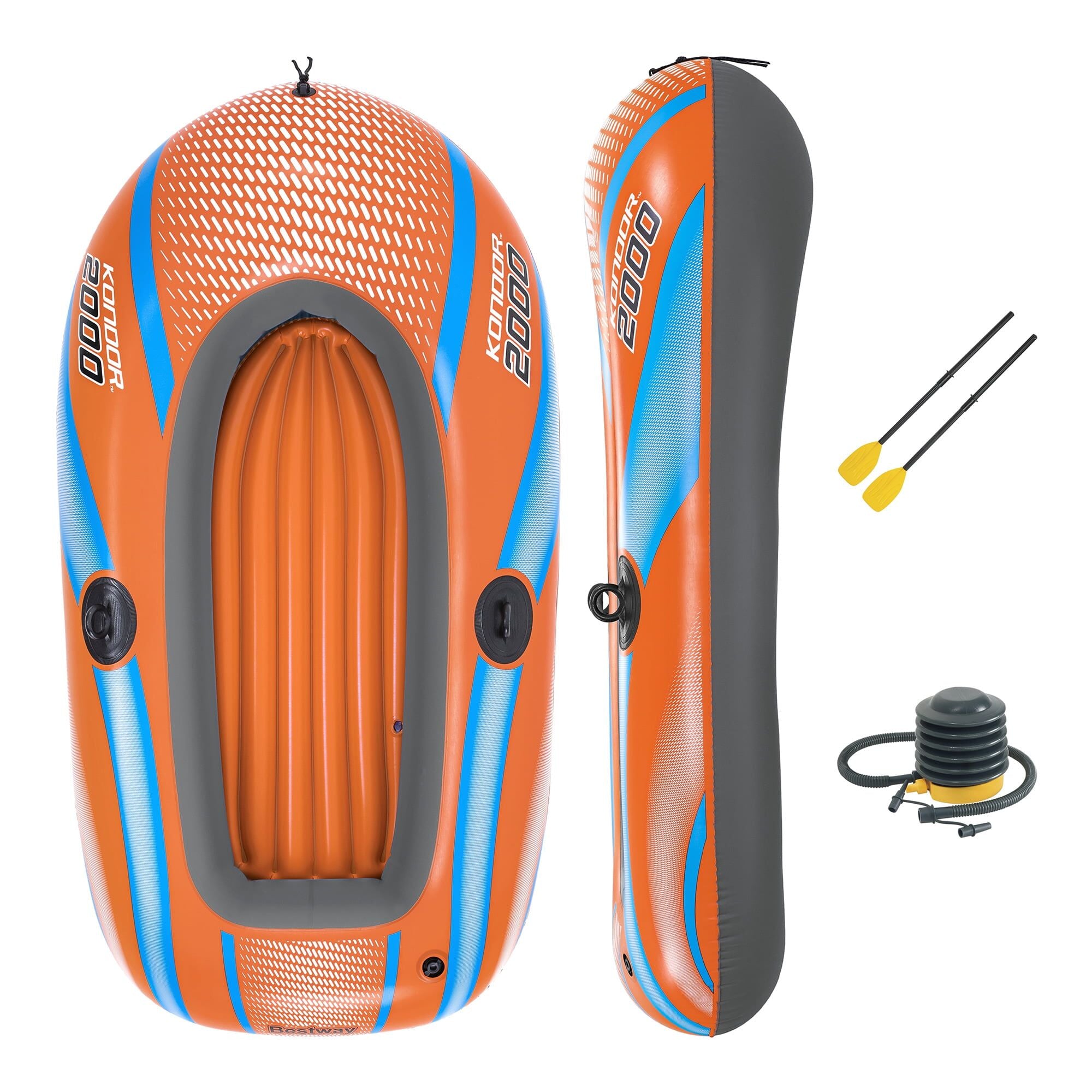 Bestway – Bateau pneumatique Kondor 2000 Raft Set (185 × 97 cm)