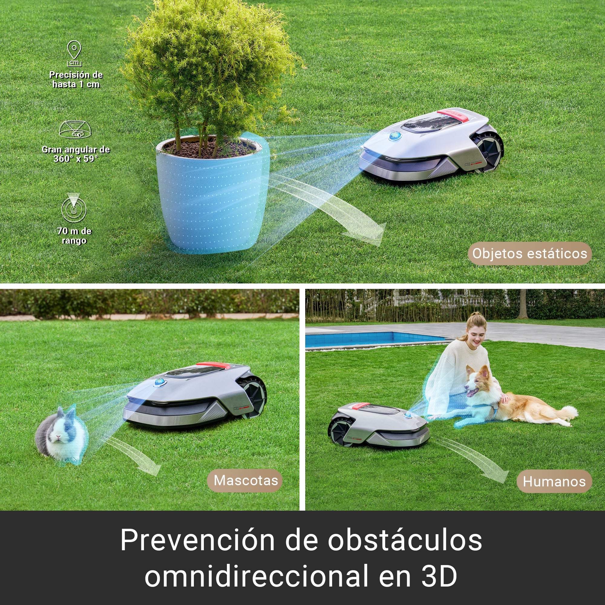 Dreame – A1 robot tagliaerba senza filo perimetrale