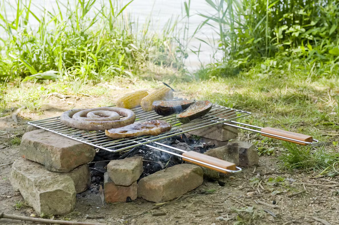 Campingaz - Parrilla Grande Simple Rectangular (67 × 40 cm)