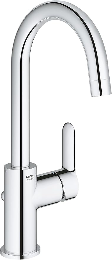 Grohe - Grifo monomando de lavabo BauEdge con desagüe tamaño L cromo