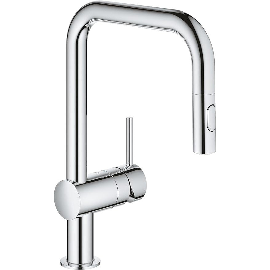 Grohe - Grifo de fregadero Minta con ducha extraíble cromo