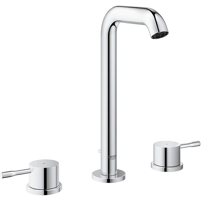 Grohe - Grifo de 3 orificios para lavabo Essence L cromo