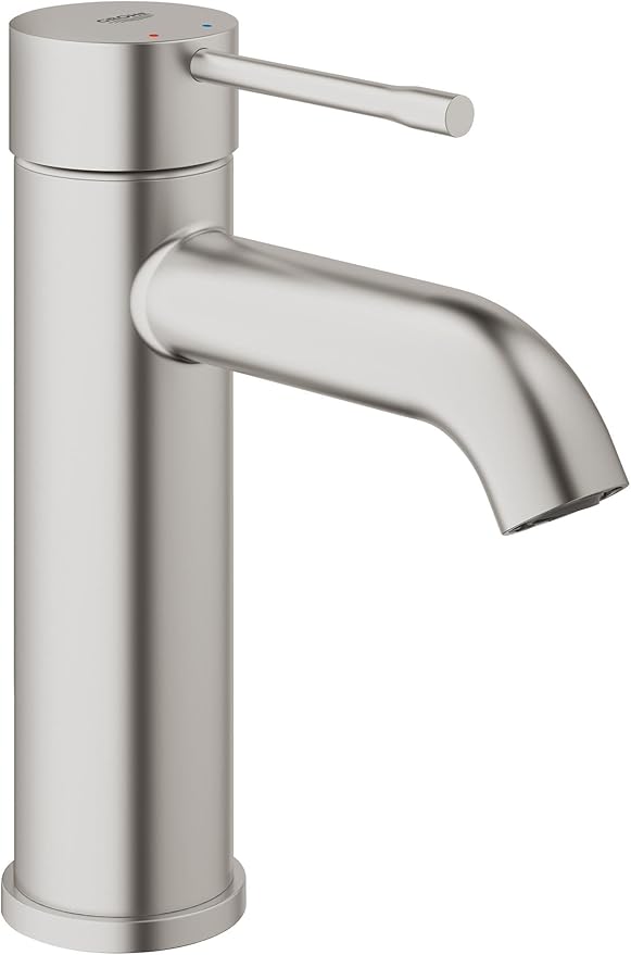 Grohe - Grifo monomando de lavabo Essence S supersteel