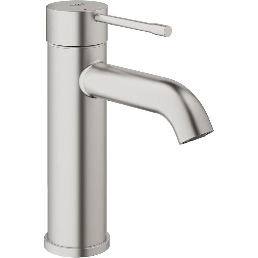 Grohe - Grifo monomando de lavabo Essence S supersteel