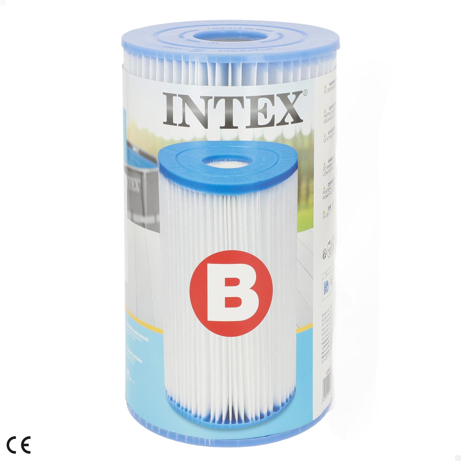 Intex Filtro de Cartucho - Tipo B