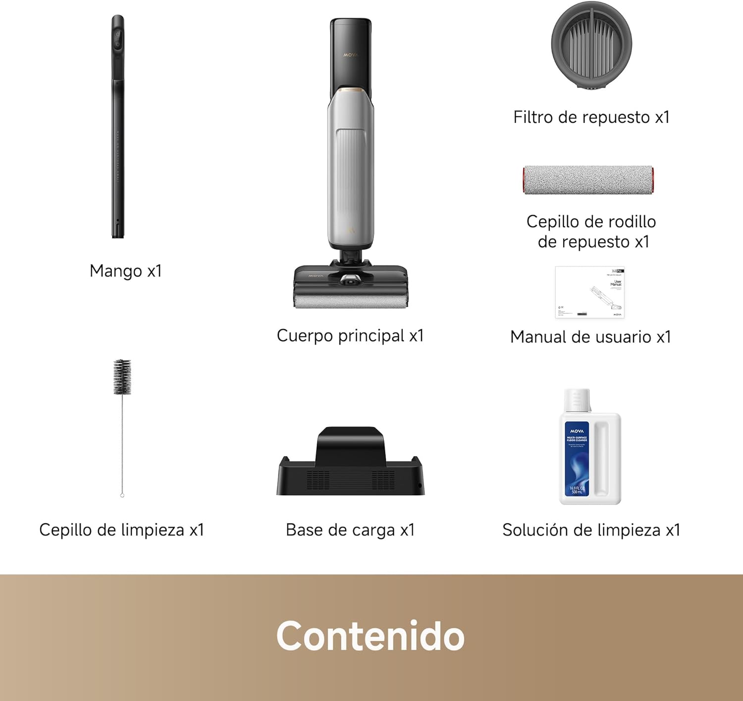 Mova – X4 Pro aspirador a seco e húmido