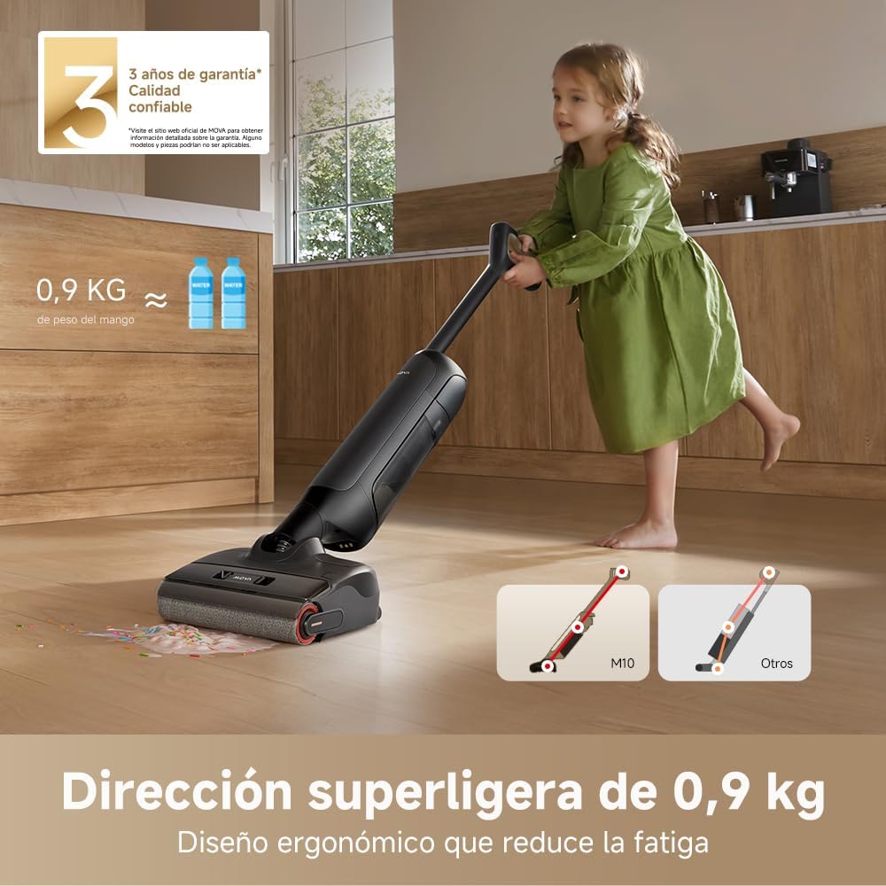 Mova – M10 aspirador a seco e húmido
