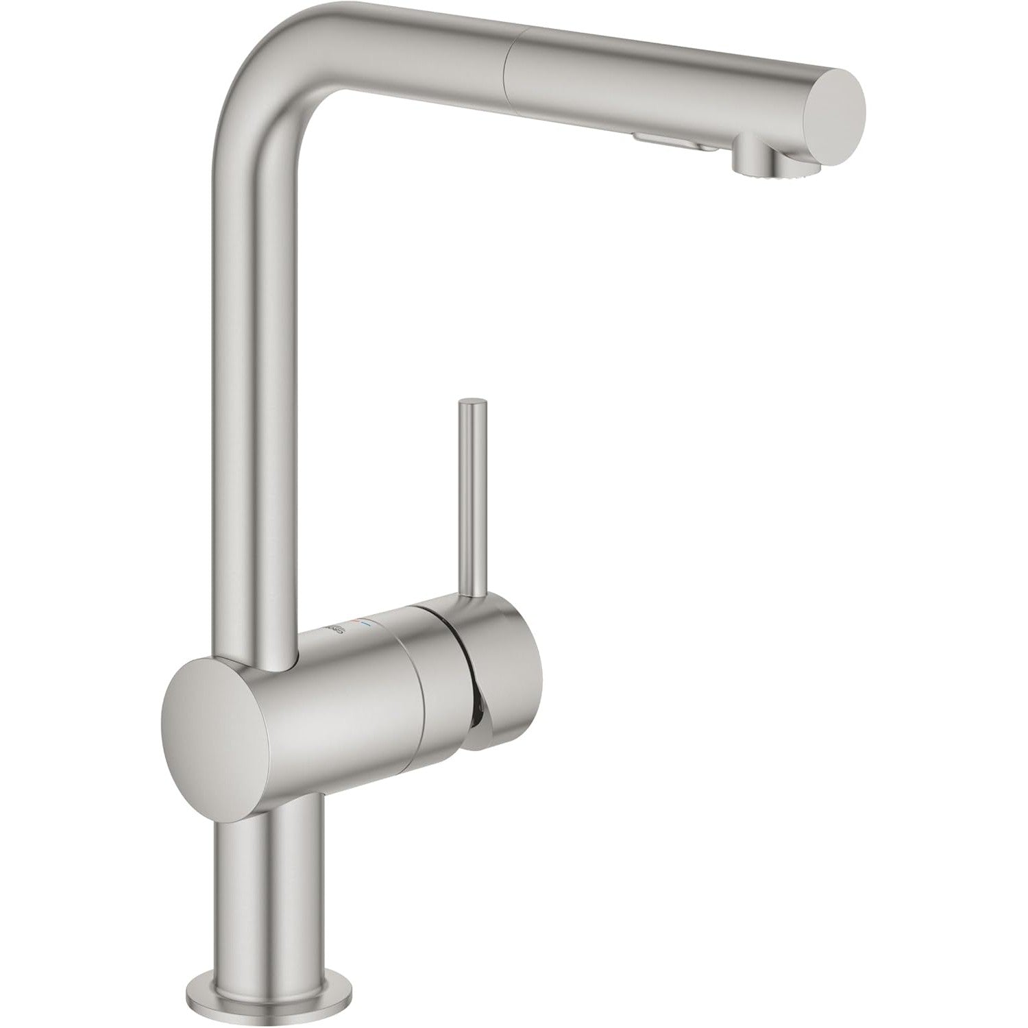 Grohe - Grifo de fregadero Minta con ducha extraíble, supersteel