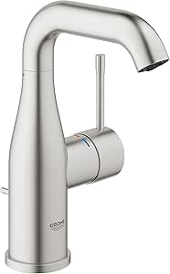 Grohe - Grifo monomando de lavabo Essence M  supersteel