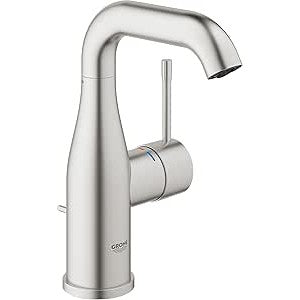 Grohe - Grifo monomando de lavabo Essence M  supersteel