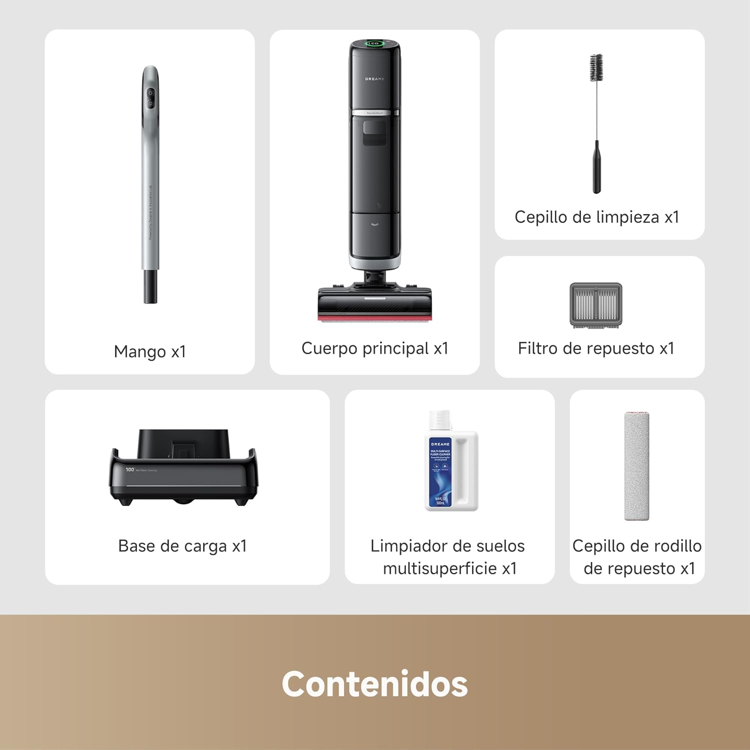 Dreame – H15 Pro Aspirador a seco e húmido com calor