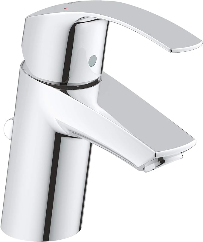 Grohe  - Grifo monomando de lavabo Eurosmart S con desagüe cromo